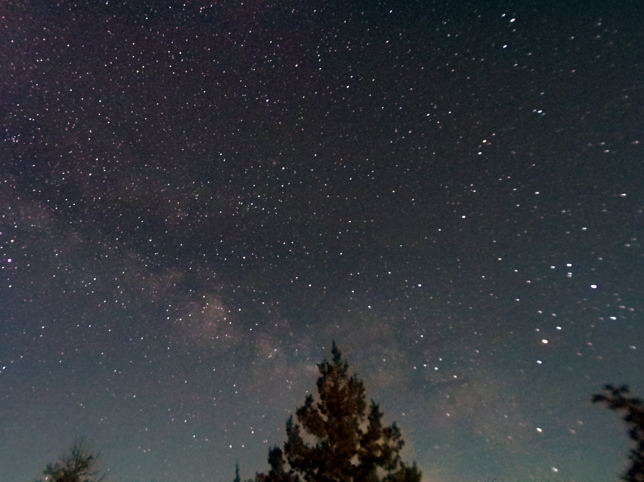 A picture of the milky way